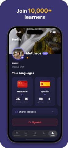 Speakeasy - Learn a Language Screenshot 7 of 7