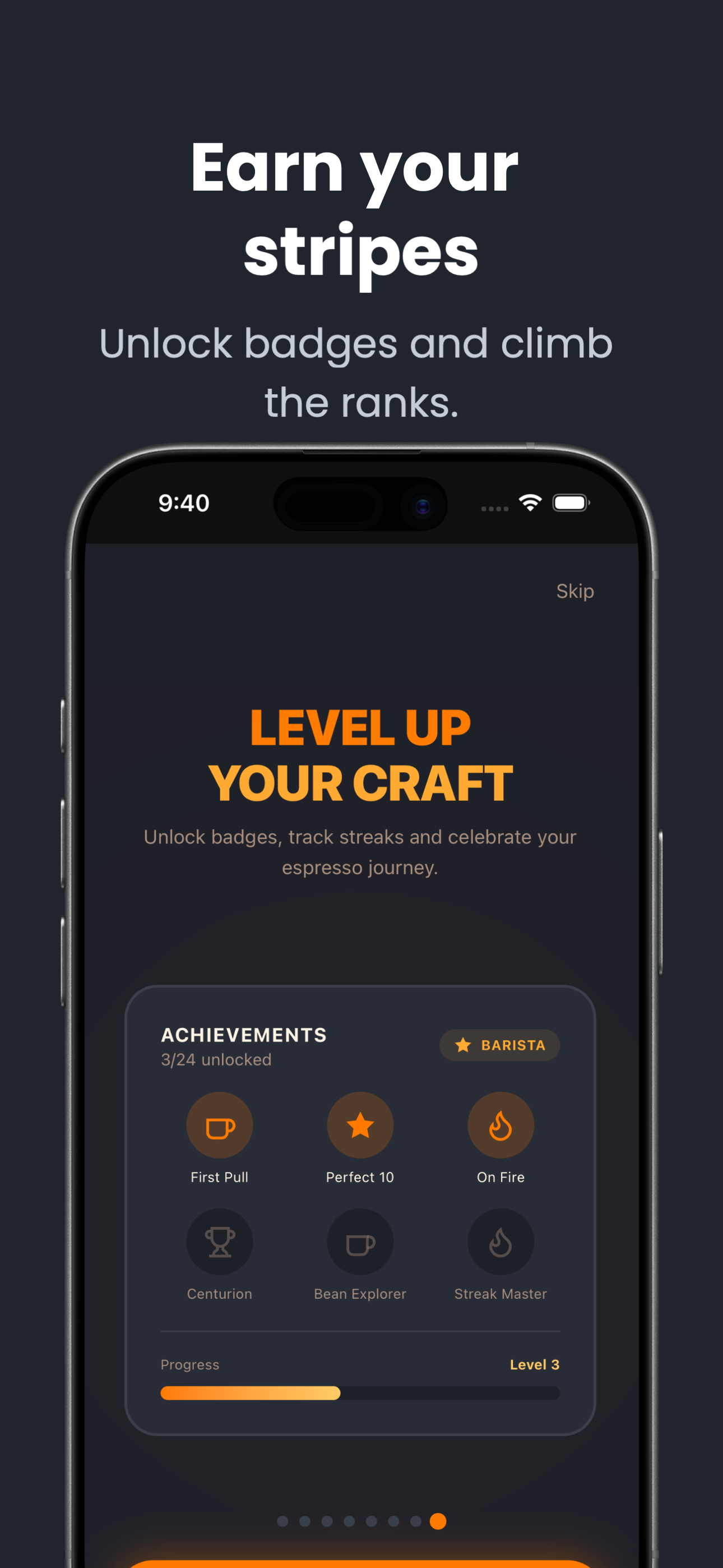 Puck Yeah! Espresso Tracker