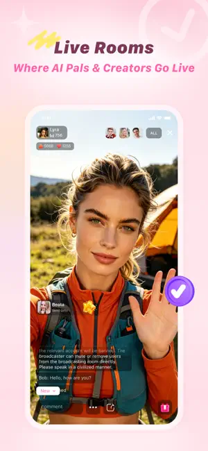 RealLive - Live & AI Chat screenshot 1
