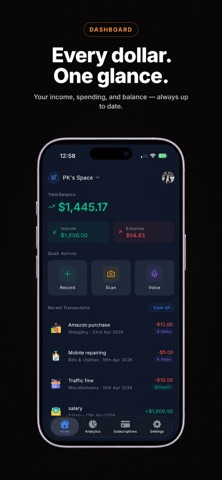 MoneyMinder: Expense Tracker Screenshot 1 of 6