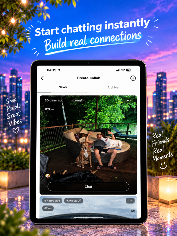 Collab: Meet & Call iPad screenshot 5