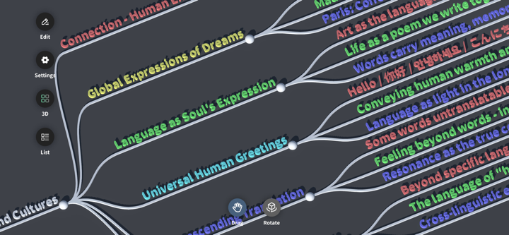 Neural Flow 3D Mind Map screenshot 10