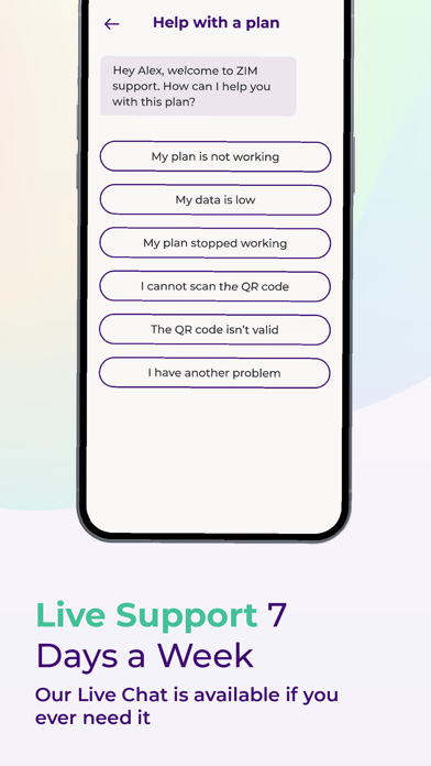 ZIM@SBB: eSIM Data Plans Screenshot