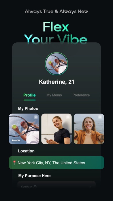 VibeMe: Next-Gen Social&Dating Screenshot
