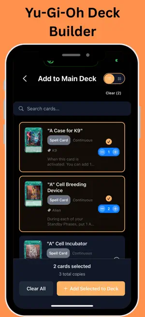 TCG Card Scanner for yugioh screenshot 4