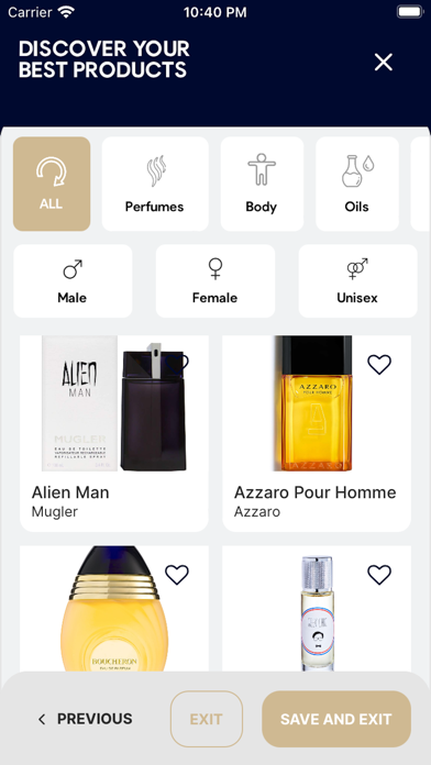 Sentience perfumes