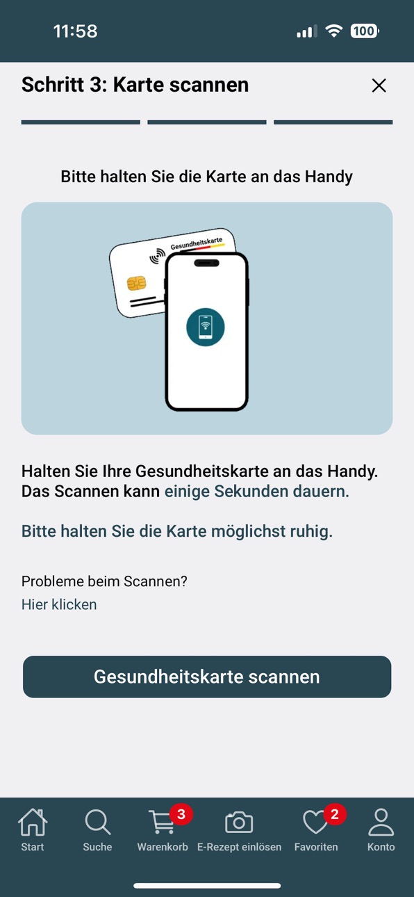 iPhone screenshot