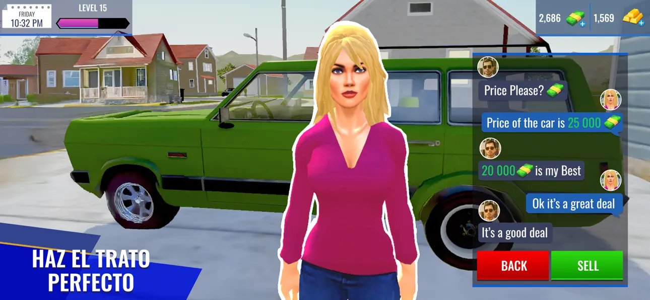 Car Sales Simulator 25 iOS Mod IPA screenshot 2 - iOS game interface