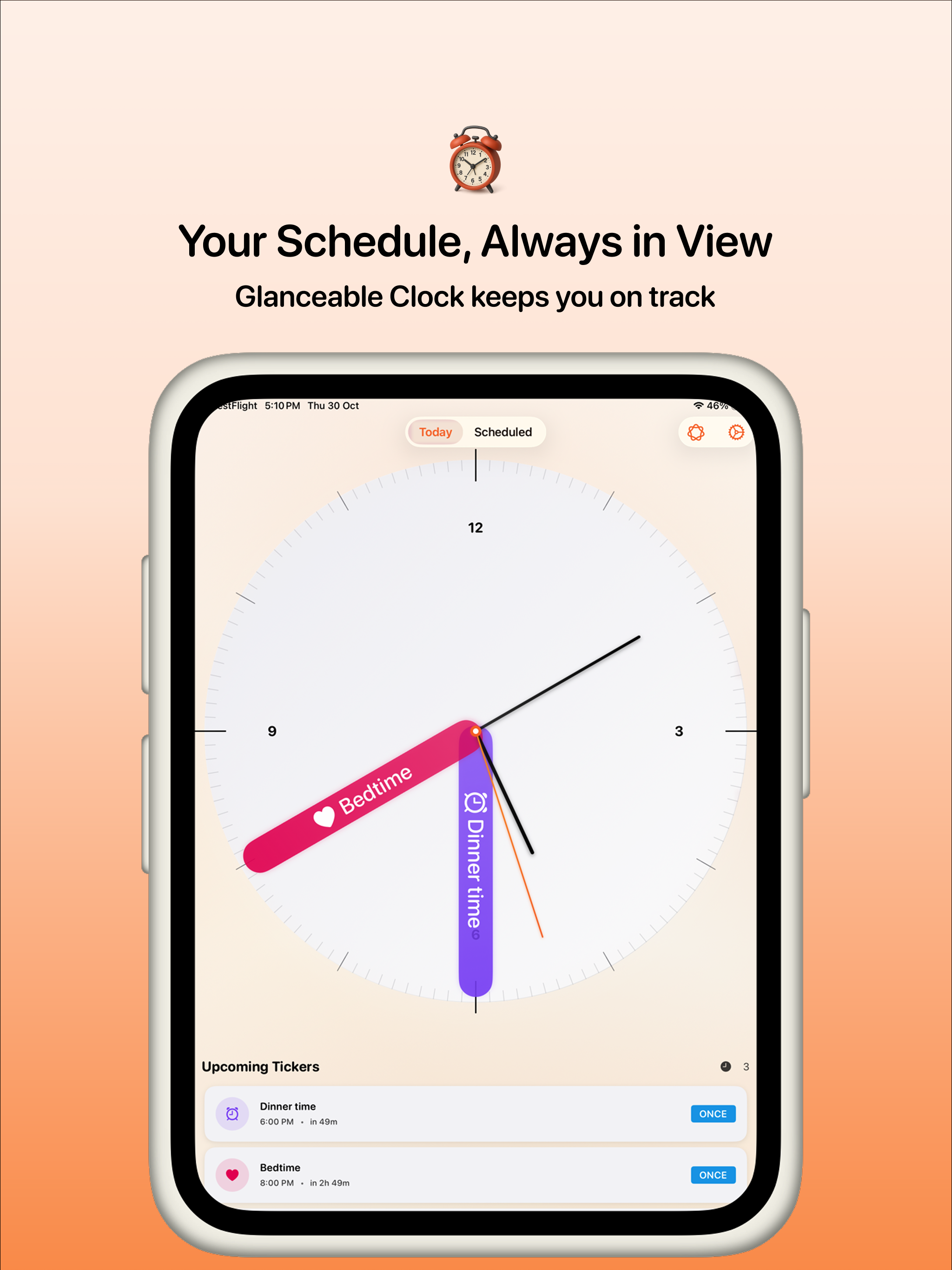 Ticker - Smart Alarms screenshot 9