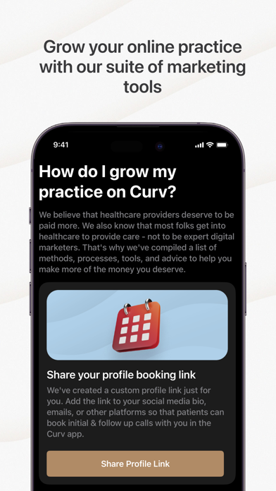 Curv for Providers screenshot
