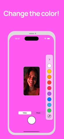 Selfie Light: Colorful Studio screenshot