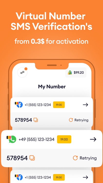 Temp Number - SMS Second Phone