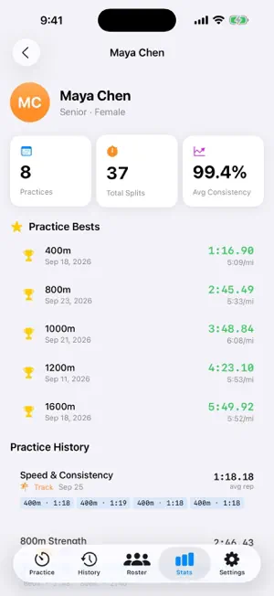 Run Split Tracker screenshot 3