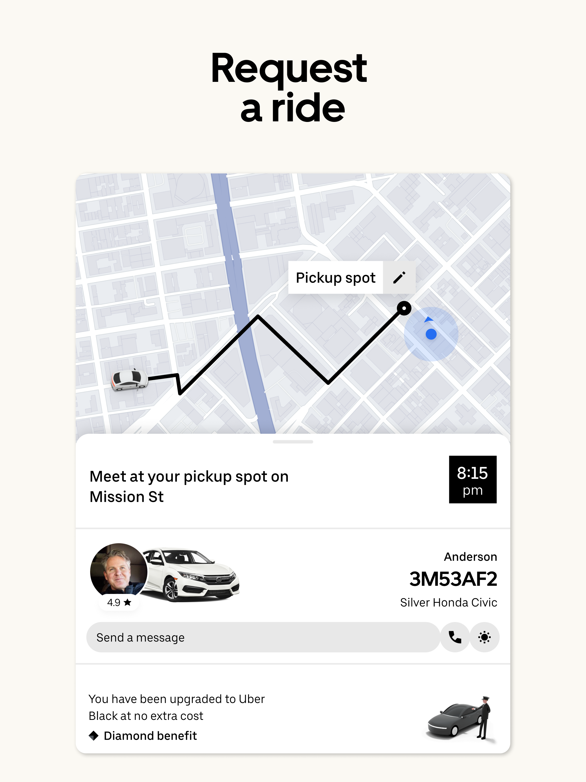 Uber - Request a ride screenshot 10
