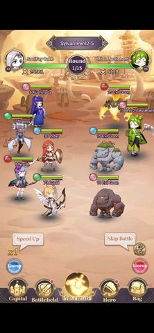 Divine Clash: AFK RPG Journey iPhone screenshot