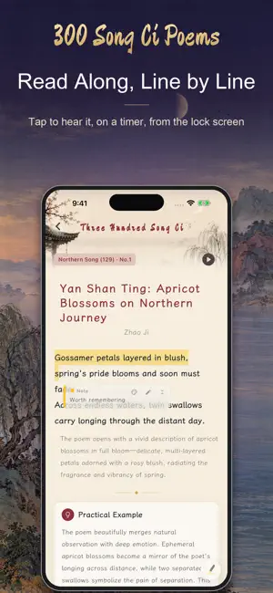 Song Ci: 300 Lyric Poems screenshot 4