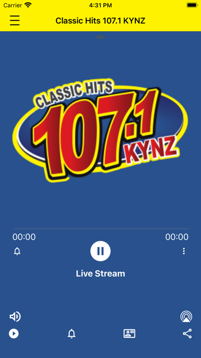 Classic Hits 107.1 Screenshot