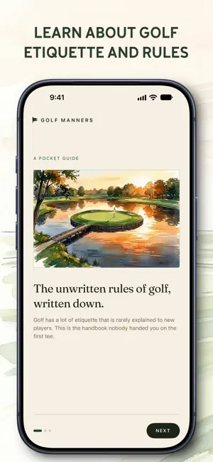 Golf Manners screenshot 1