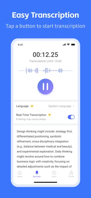 LimeVoice screenshot 2