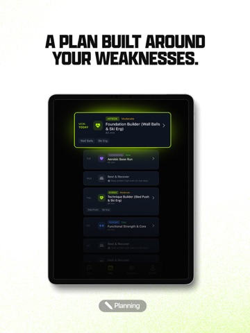 FORMD: HYROX Training Plans iPad screenshot