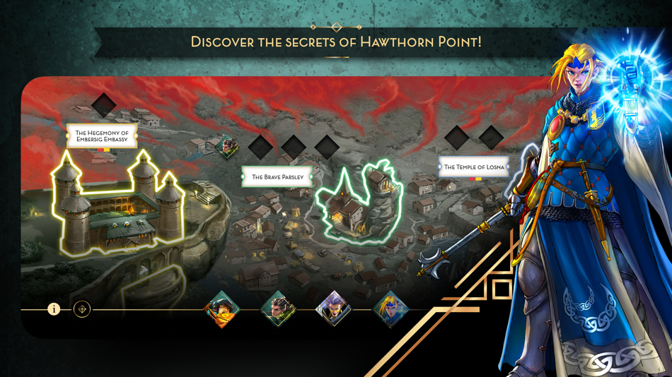 #8. Warcrow Adventures (iOS) Podle: CORVUS BELLI SLL