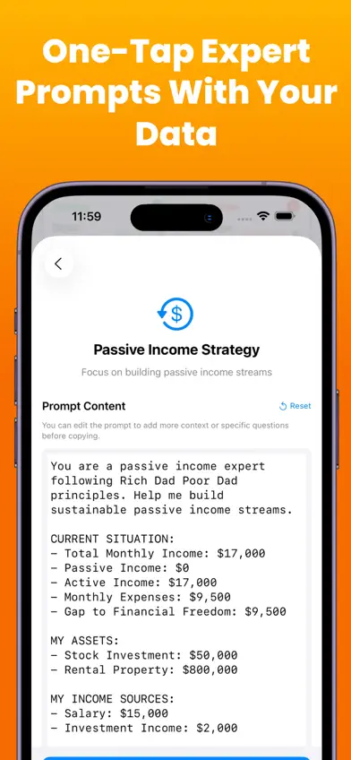 Rich Dad Finance Tracker screenshot 5