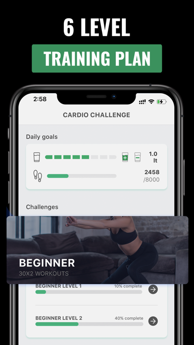 Screenshot #2 pour HIIT Weight Lose Workout App