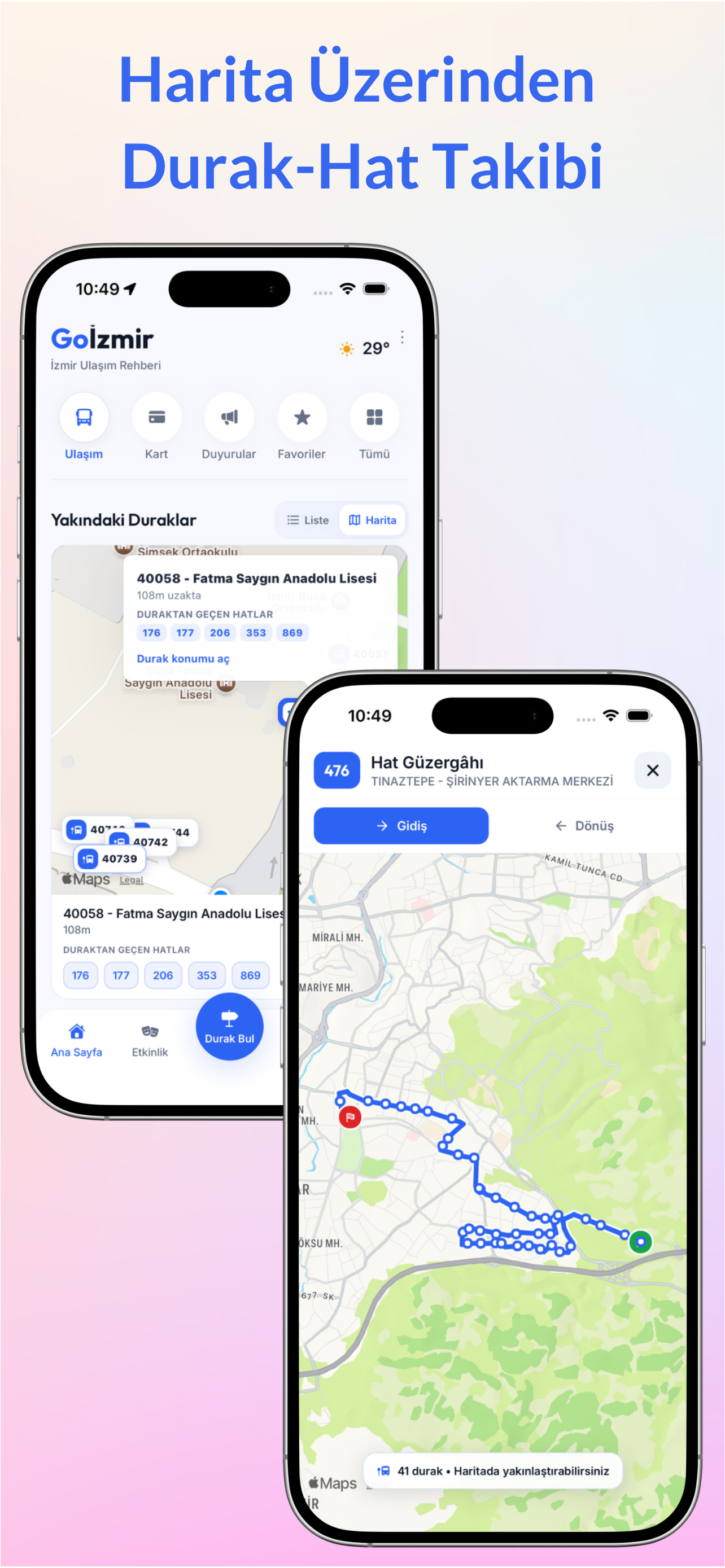 İzmir Ulaşım Rehberi - Goİzmir screenshot 6