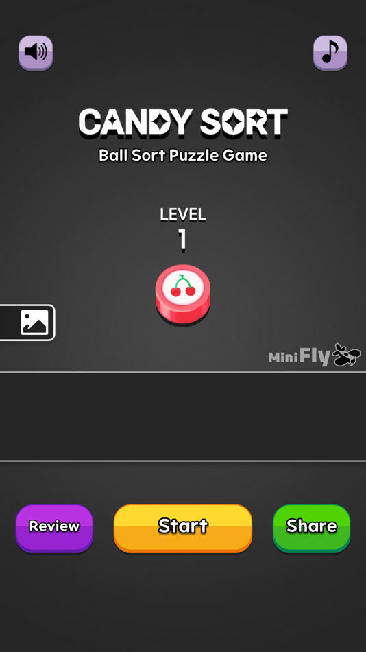 #1. Candy Sort Game (iOS) 由: seojin kim