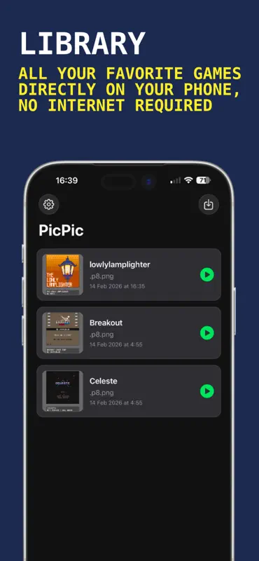 Emulator for Pico-8: Picpic screenshot 4 of 5
