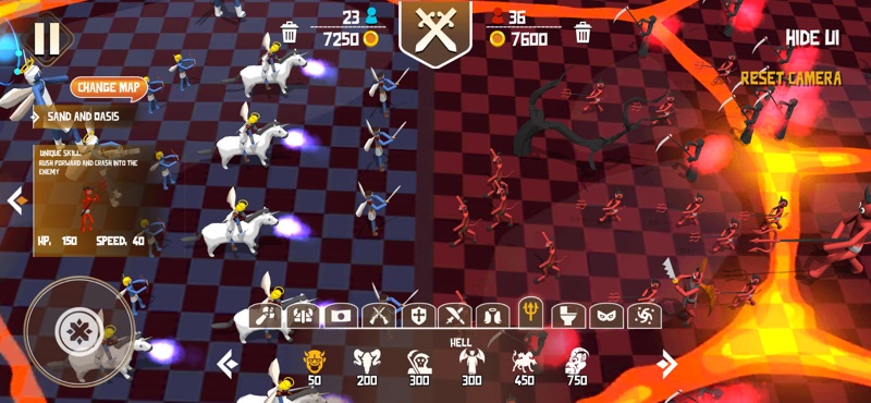 Stick Battle Simulation screenshot 5