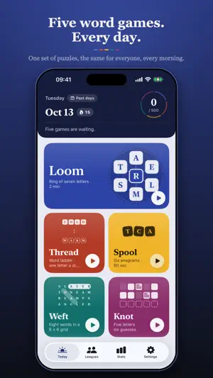 Wordloom: Daily Word Games screenshot 1