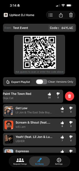 UpNext DJ screenshot 2