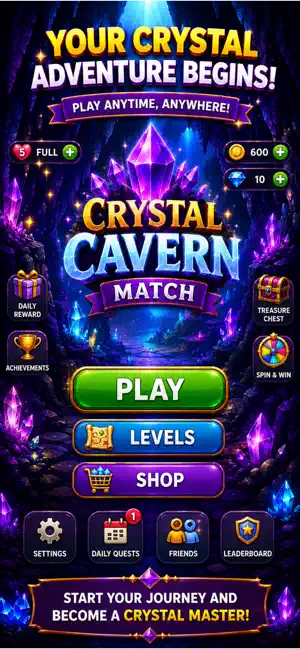 Crystal Crush: Puzzle Game screenshot 4
