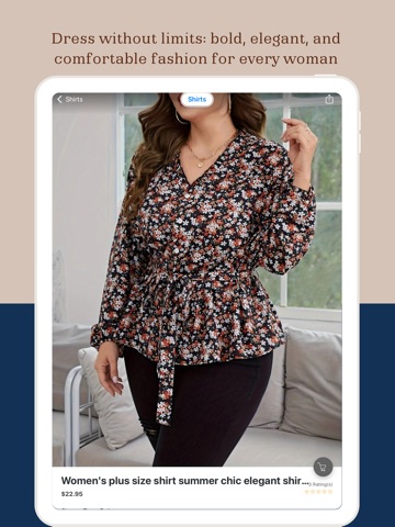 Cheap Plus Size Clothes Online iPad screenshot