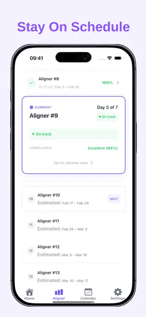 Aligner - TrackMyAligners screenshot 3