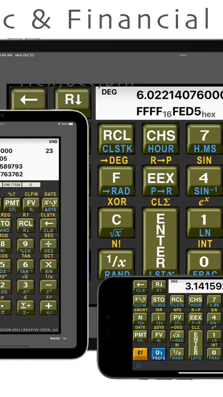 MathU RPN Calc screenshot 2 of 3
