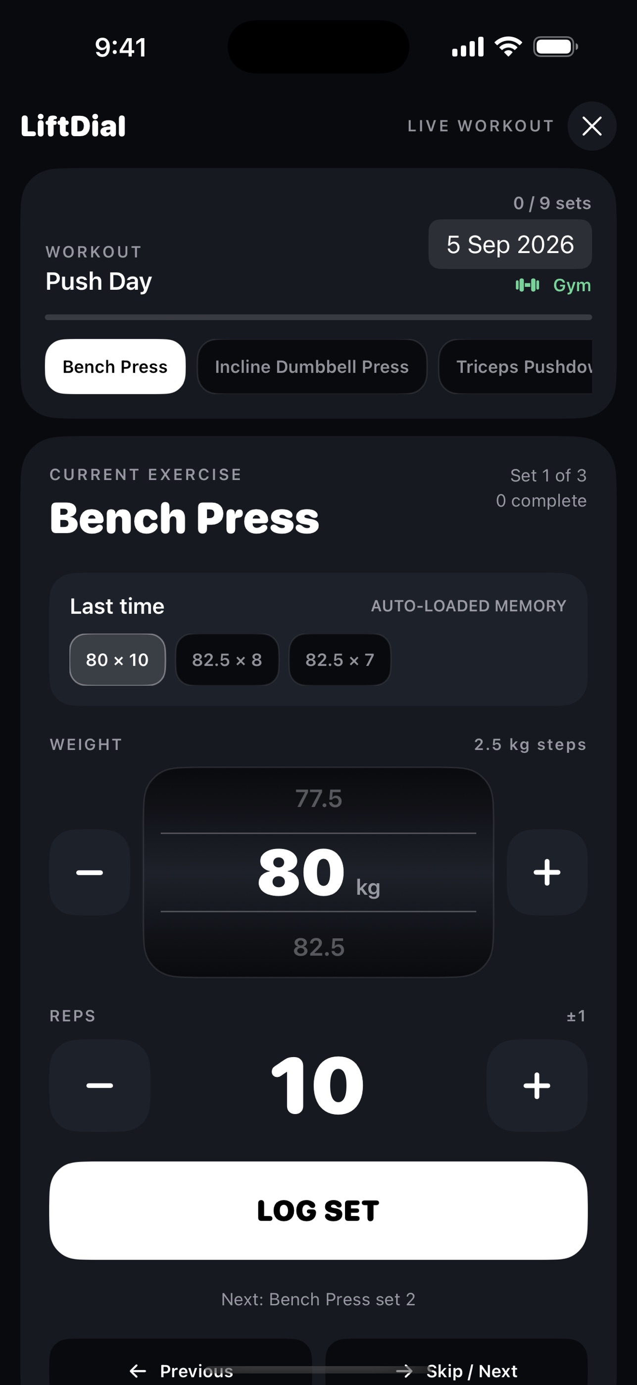 Screenshot 3 of LiftDial