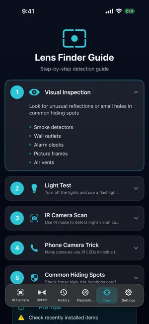 CamRadar: Hidden Cam Detector screenshot 3