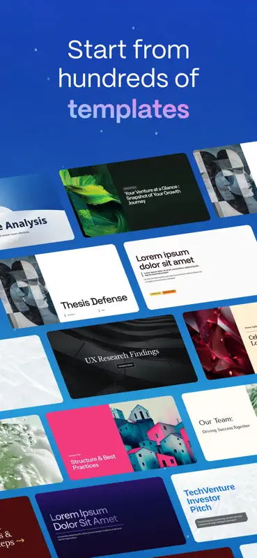 Gamma: AI Slides & Design screenshot 3 of 5