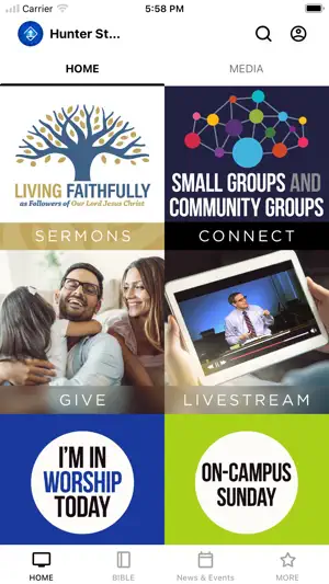 Hunter Street Baptist Church screenshot 1