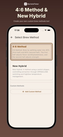 BaristaTimer: Brew Timer & Log Screenshot 4 of 6