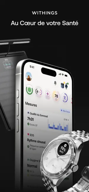 Withings iPhone screenshot 1