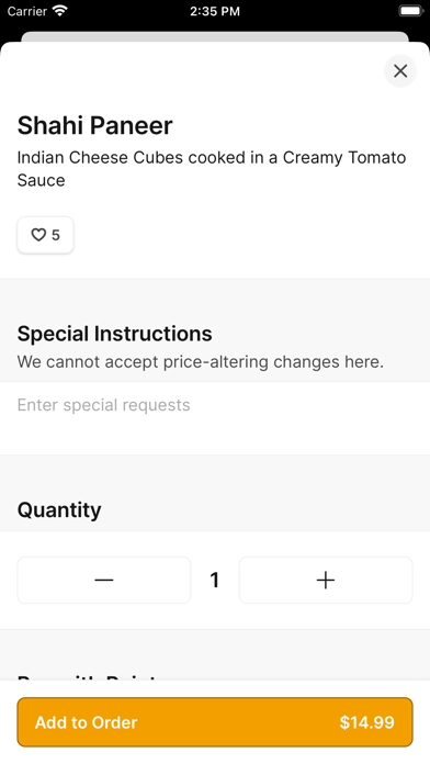 App screenshot