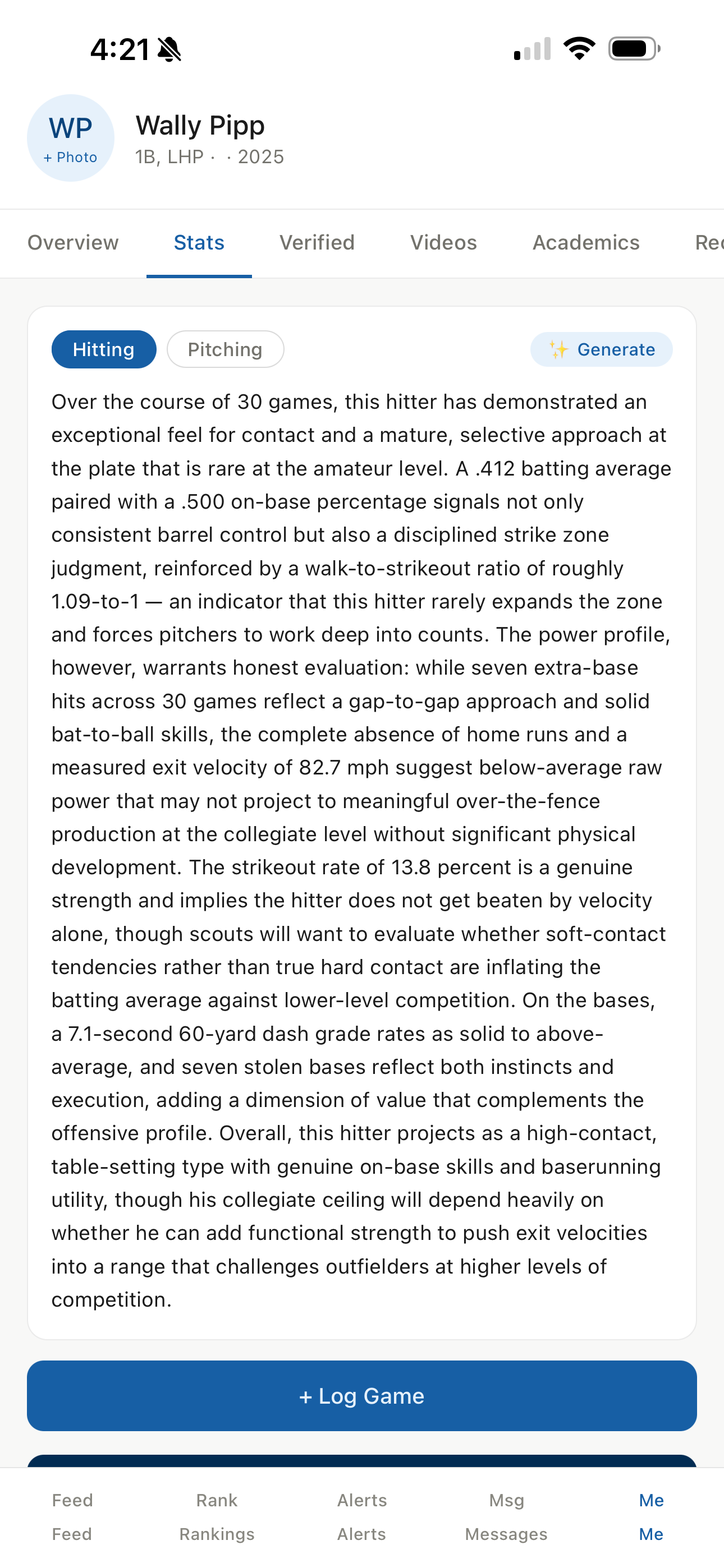 Diamond IQ Baseball screenshot 6