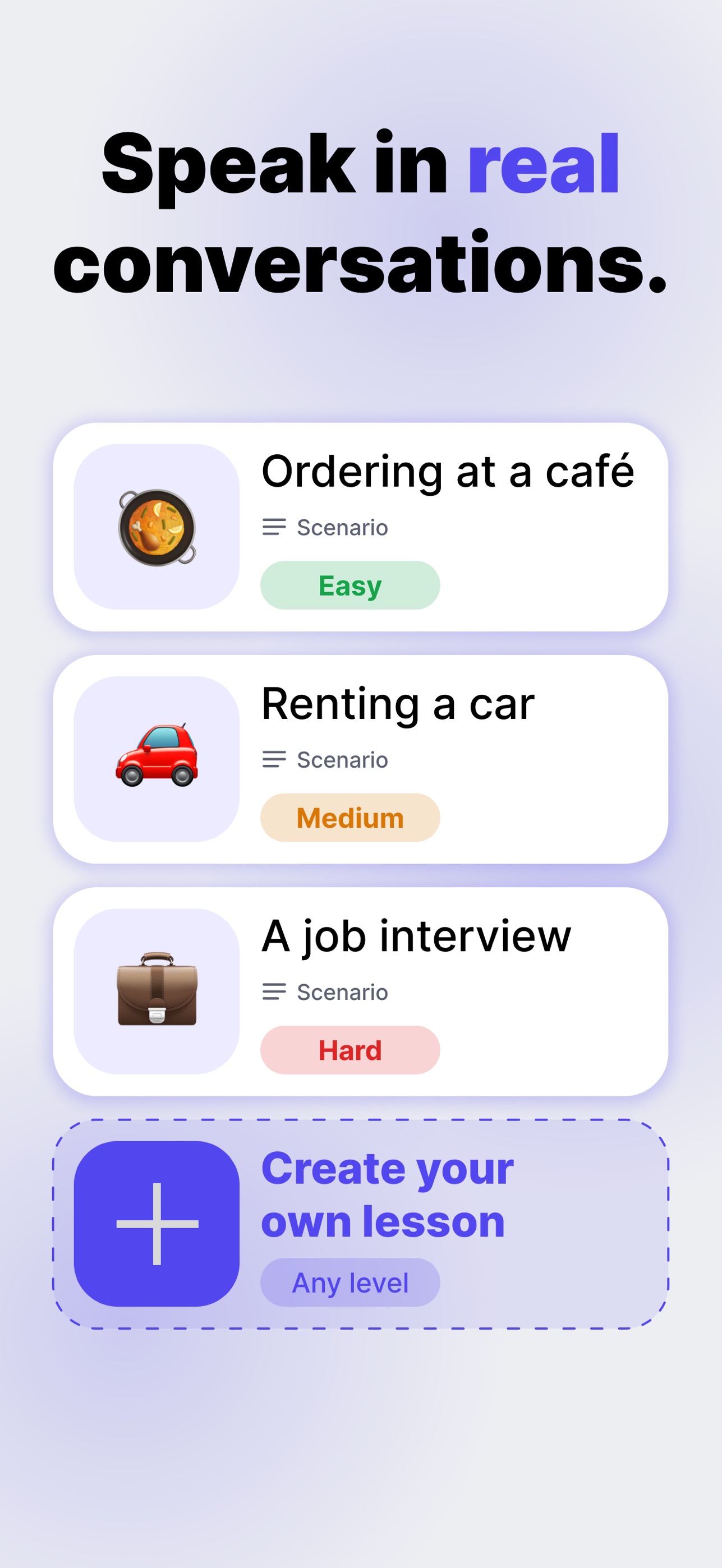 Screenshot 3 of Fraza AI: Language Learning