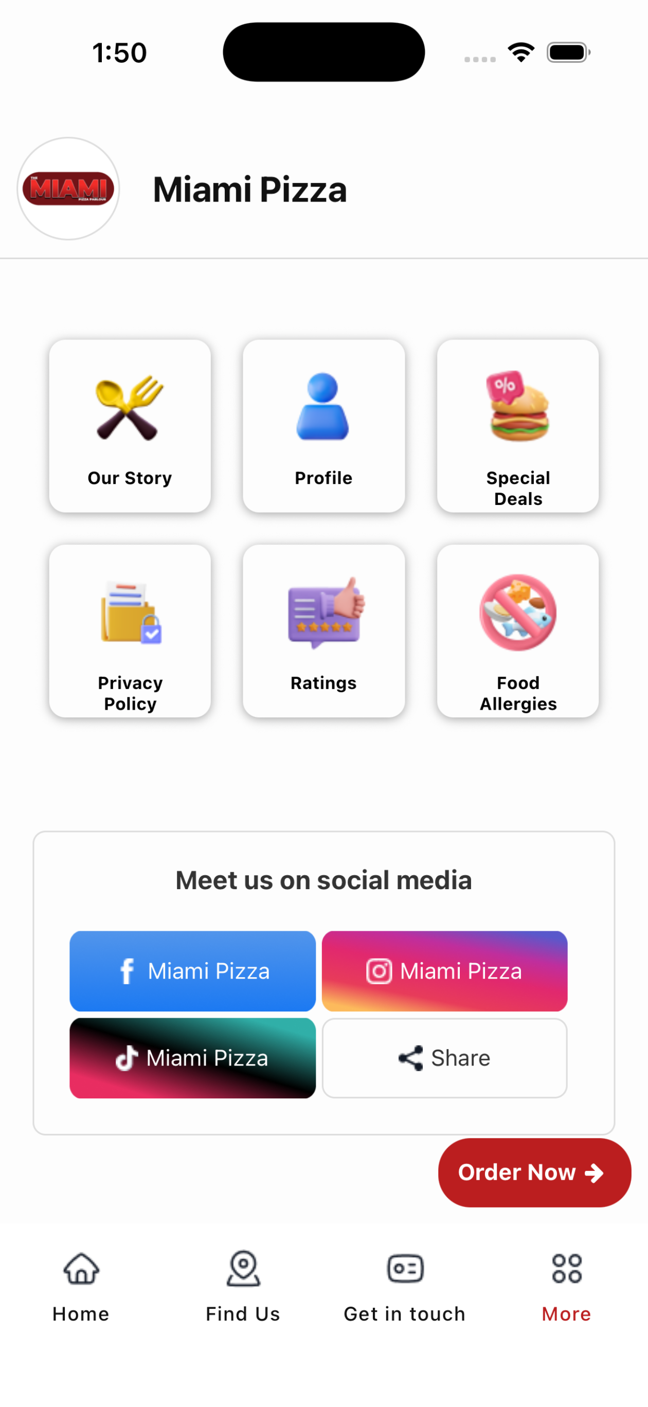 Miami Pizza Parlour Leven screenshot 4