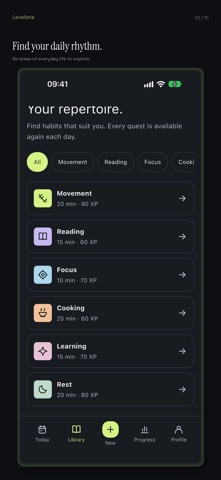 Levelista: Habit Tracker screenshot 2