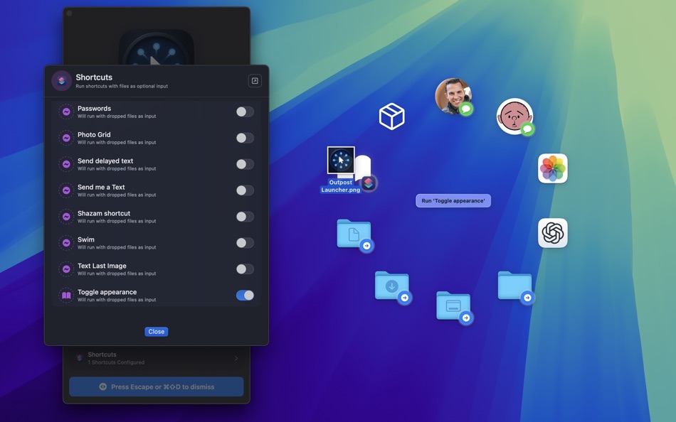 #7. Outpost Launcher (macOS) 由: Eric Mann