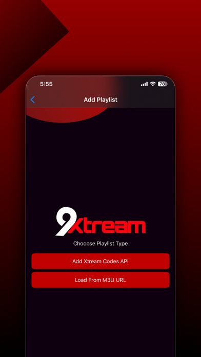 9Xtream - Download & Play iPTV Screenshot